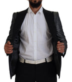 Dolce & Gabbana Elegant Jacquard Single Breasted Blazer - ACCEXO