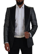 Dolce & Gabbana Elegant Jacquard Single Breasted Blazer - ACCEXO