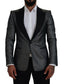 Dolce & Gabbana Elegant Jacquard Single Breasted Blazer - ACCEXO