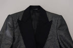 Dolce & Gabbana Elegant Jacquard Single Breasted Blazer - ACCEXO