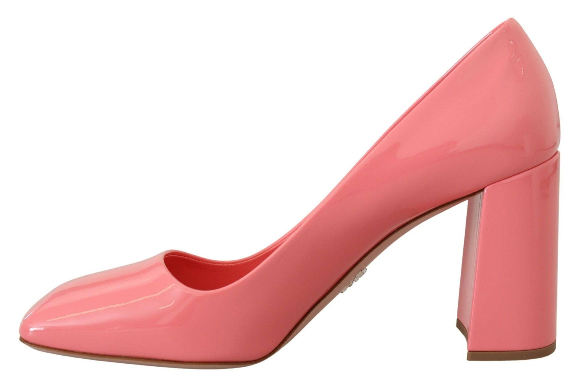 Prada Elegant Square Toe Pink Heels - ACCEXO