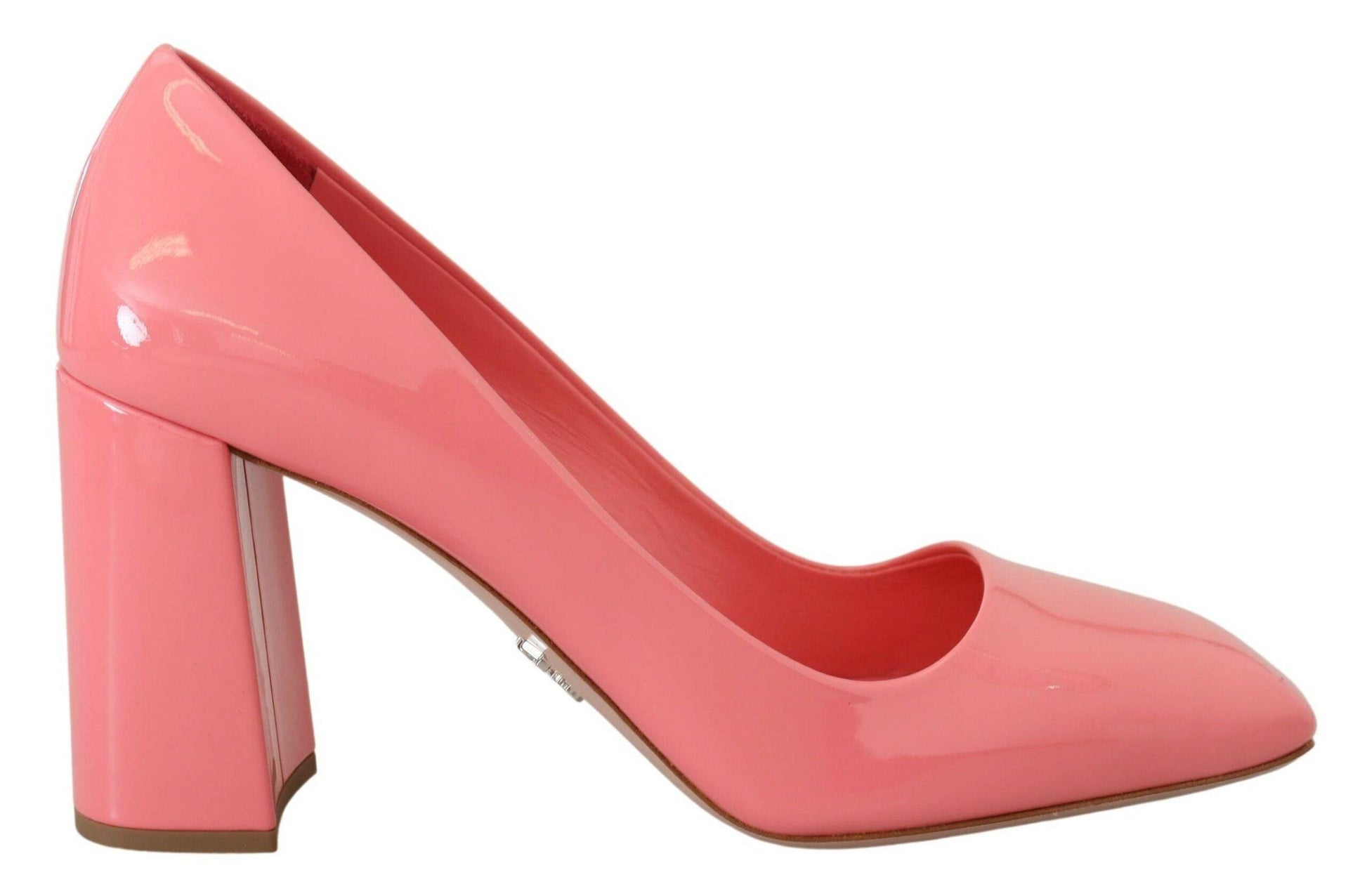 Prada Elegant Square Toe Pink Heels - ACCEXO