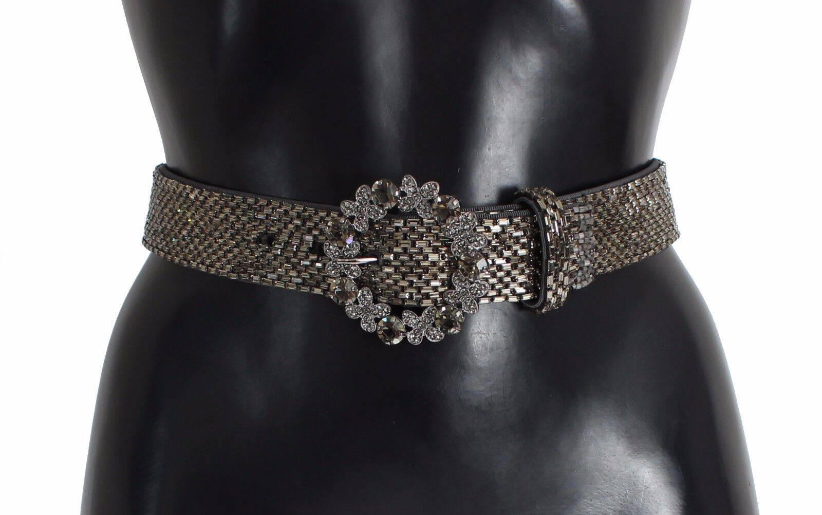 Dolce & Gabbana Swarovski Crystal Sequined Waist Belt - 65 cm / 26 Inches