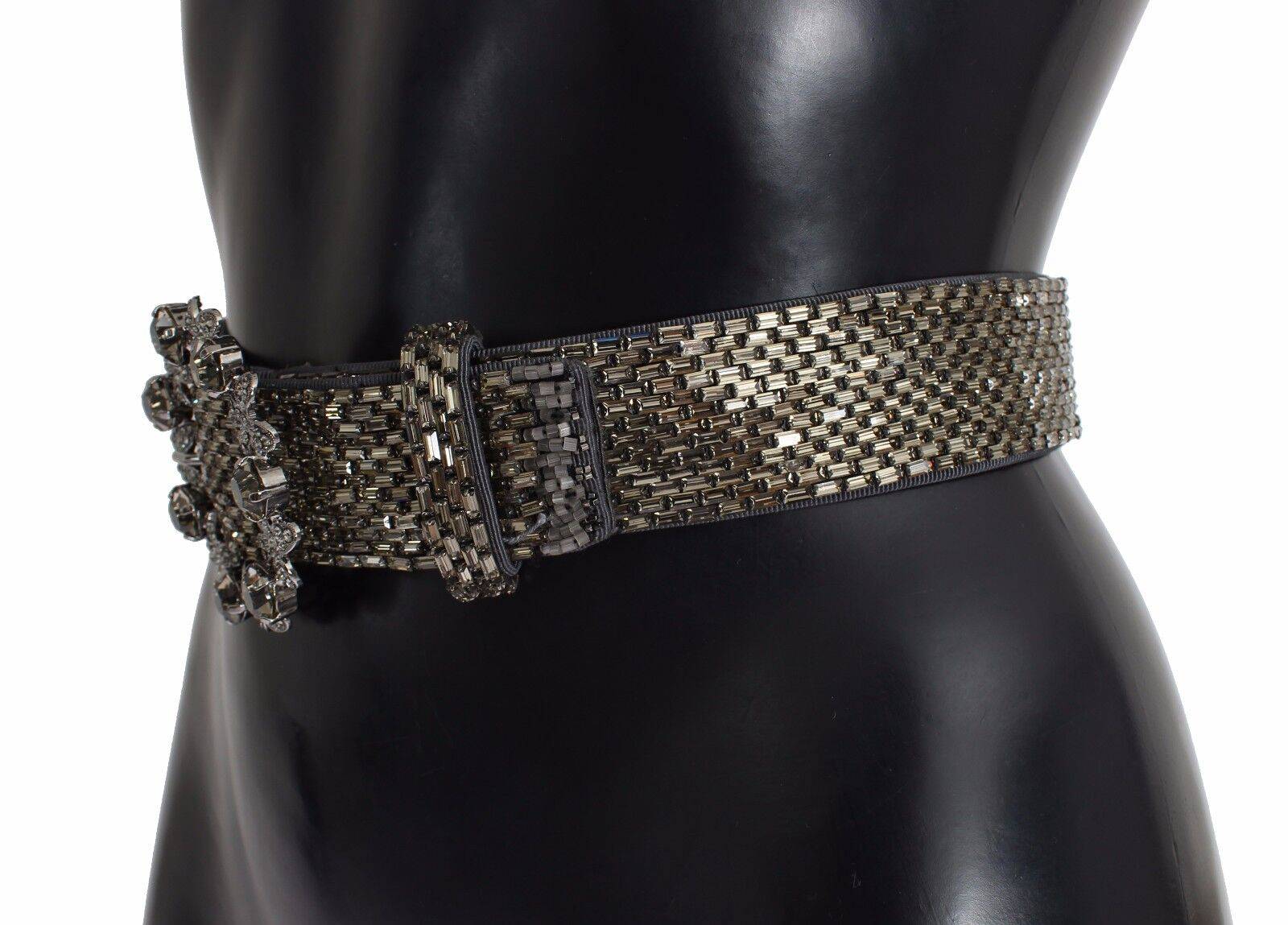 Dolce & Gabbana Swarovski Crystal Sequined Waist Belt - 65 cm / 26 Inches