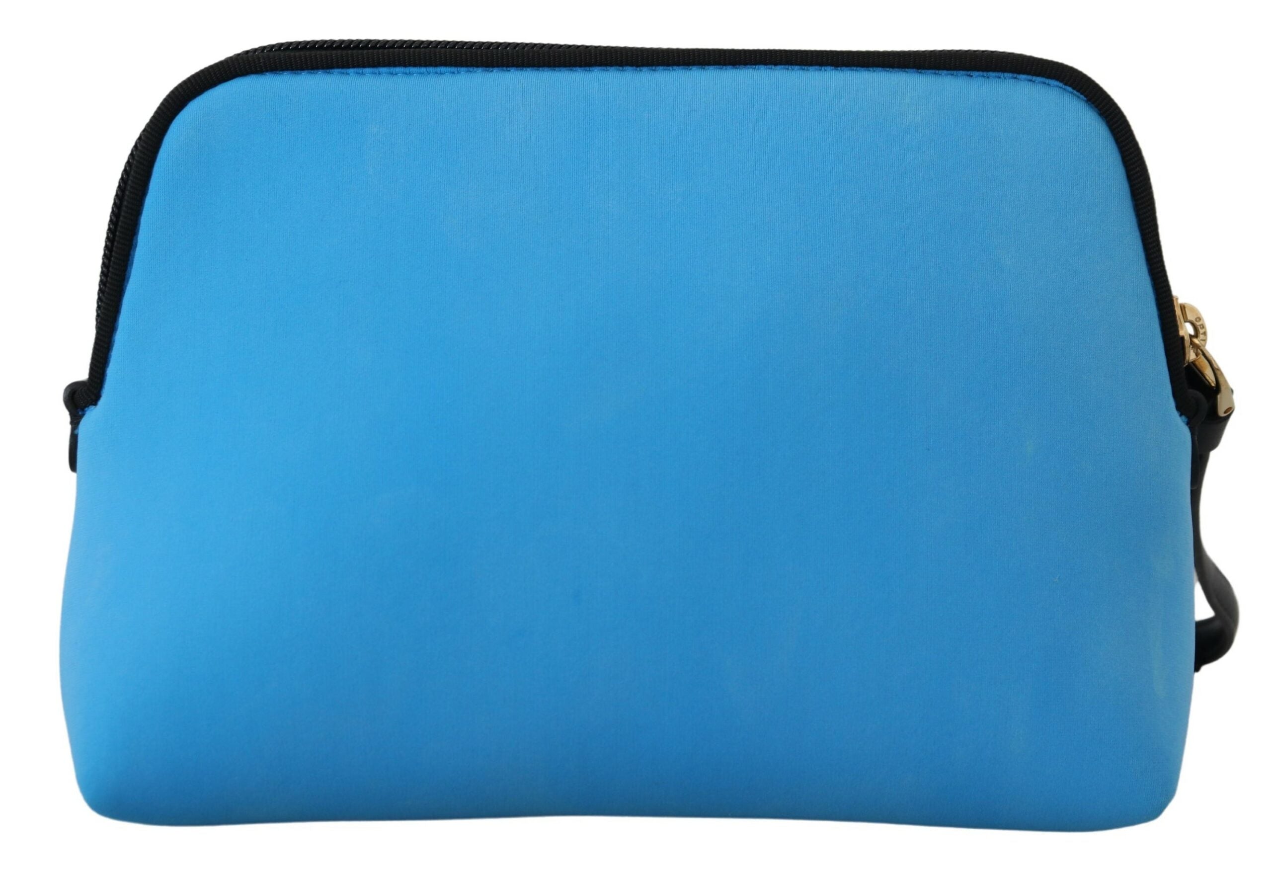 Dolce & Gabbana Elegant Blue Polyamide Pouch Bag - ACCEXO