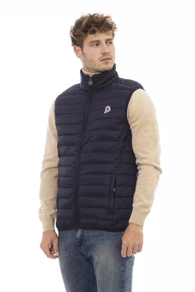 Invicta Blue Polyamide Men's Jacket - ACCEXO