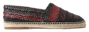 Dolce & Gabbana Elegant Woven Leather Espadrilles - ACCEXO