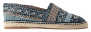Dolce & Gabbana Sumptuous Woven Leather Espadrilles - ACCEXO
