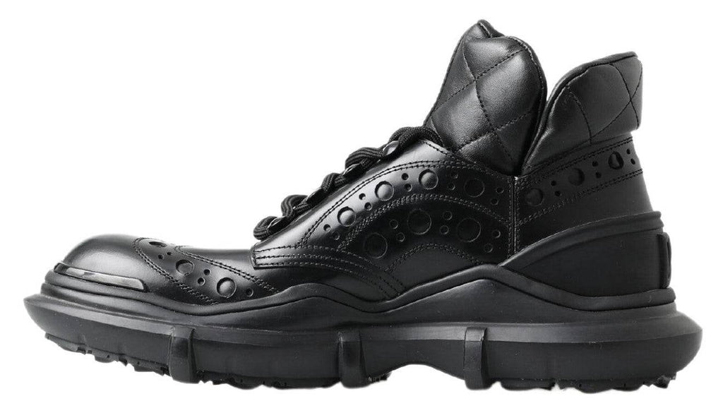 Dolce & Gabbana Elegant Black Leather Ankle Boots - ACCEXO