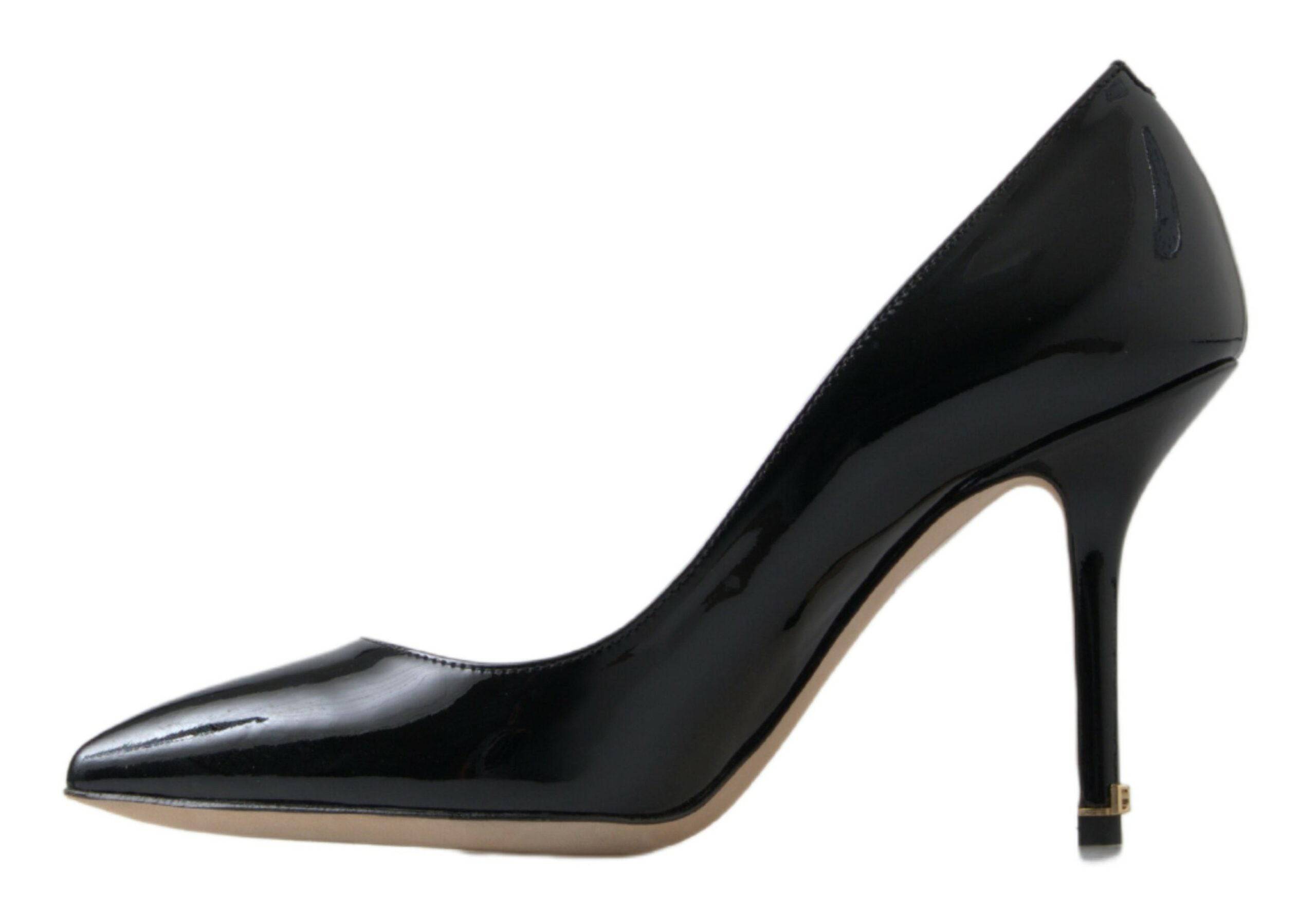 Dolce & Gabbana Elegant Patent Leather Heels Pumps - ACCEXO