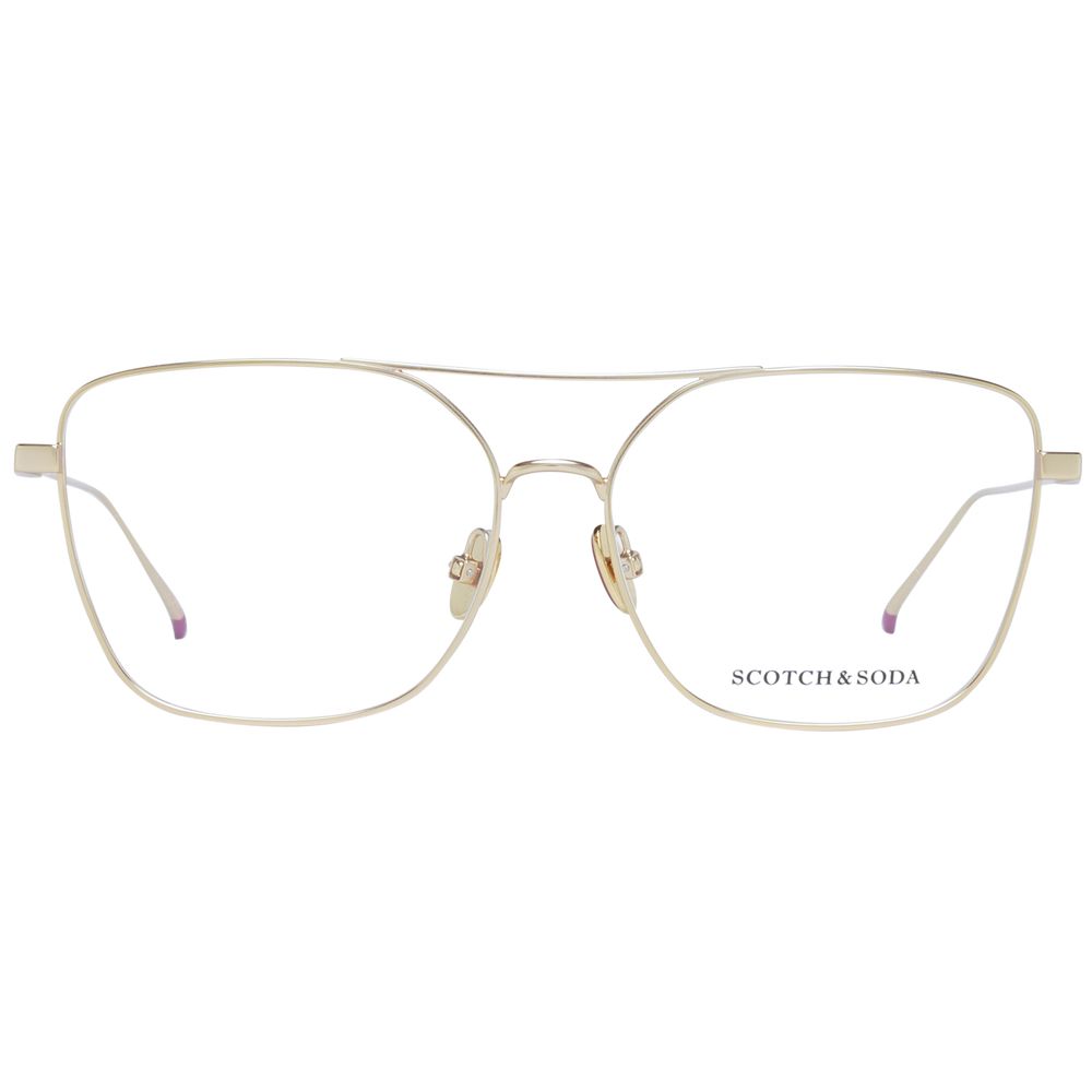 Scotch & Soda Gold Women Optical Frames - ACCEXO