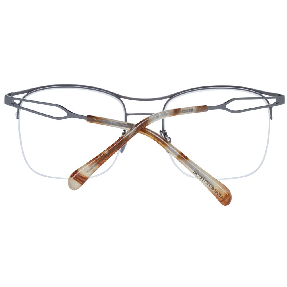 Scotch & Soda Gray Men Optical Frames - ACCEXO