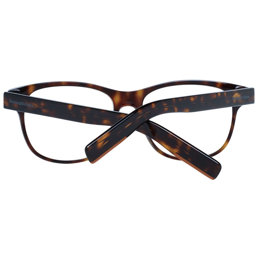Ermenegildo Zegna Brown Men Optical Frames - ACCEXO