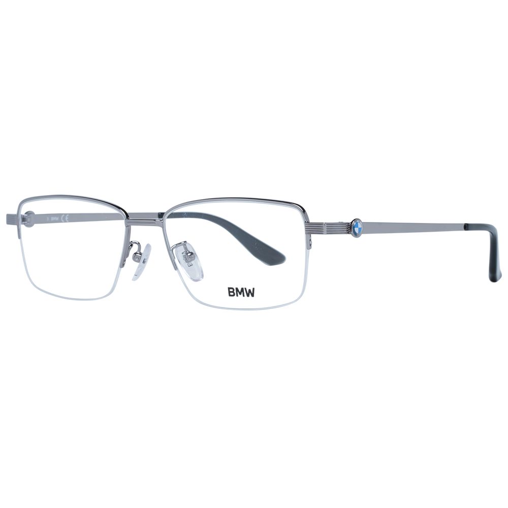 BMW Silver Men Optical Frames - ACCEXO