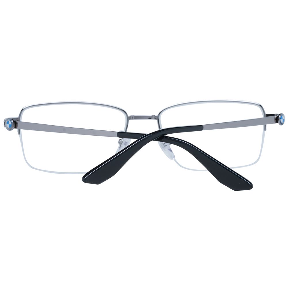 BMW Silver Men Optical Frames - ACCEXO