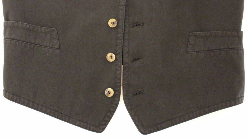 Dolce & Gabbana Elegant Black Cotton Blend Dress Vest - ACCEXO