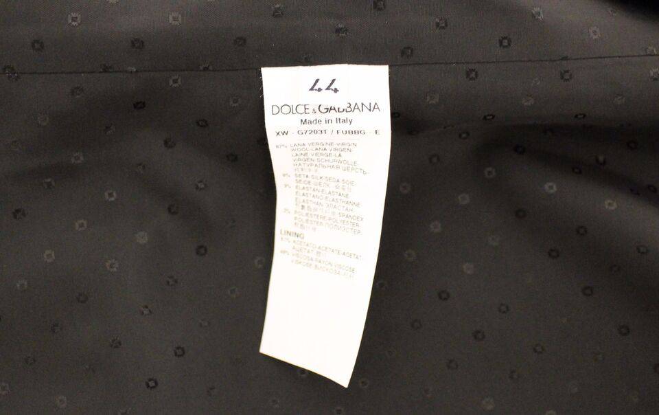 Dolce & Gabbana Elegant Silk-Wool Black Dress Vest - ACCEXO