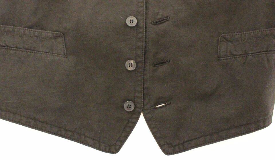 Dolce & Gabbana Elegant Black Cotton Blend Dress Vest - ACCEXO