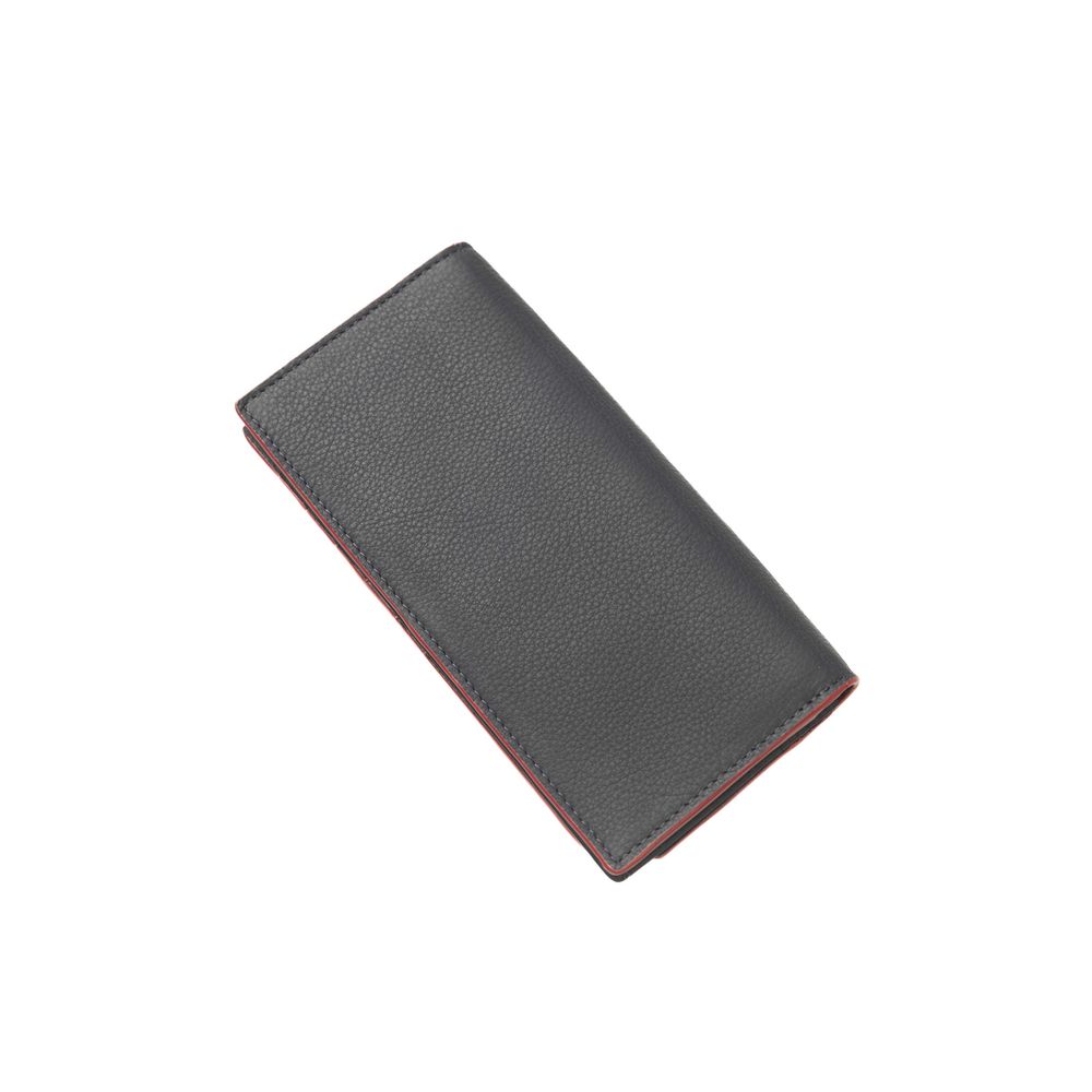 Cerruti 1881 Blue Calf Leather Men Wallet - ACCEXO