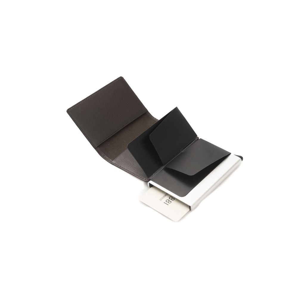 Cerruti 1881 Brown Leather Men Wallet - ACCEXO