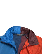 Dolce & Gabbana Multicolor Techno Fabric Windbreaker Jacket - ACCEXO