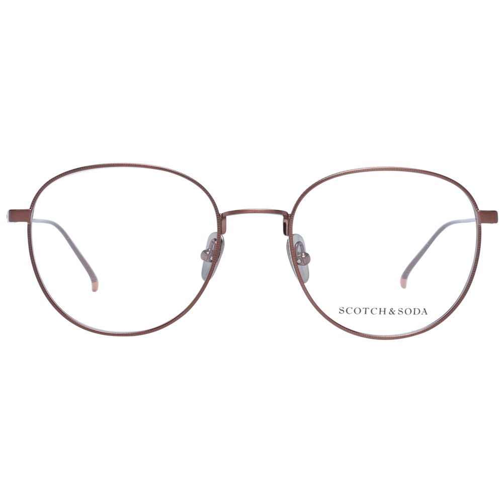 Scotch & Soda Brown Men Optical Frames - ACCEXO