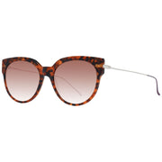 Scotch & Soda Women's Round Sunglasses – Brown Acetate