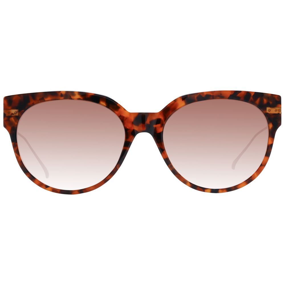Scotch & Soda Women's Round Sunglasses – Brown Acetate