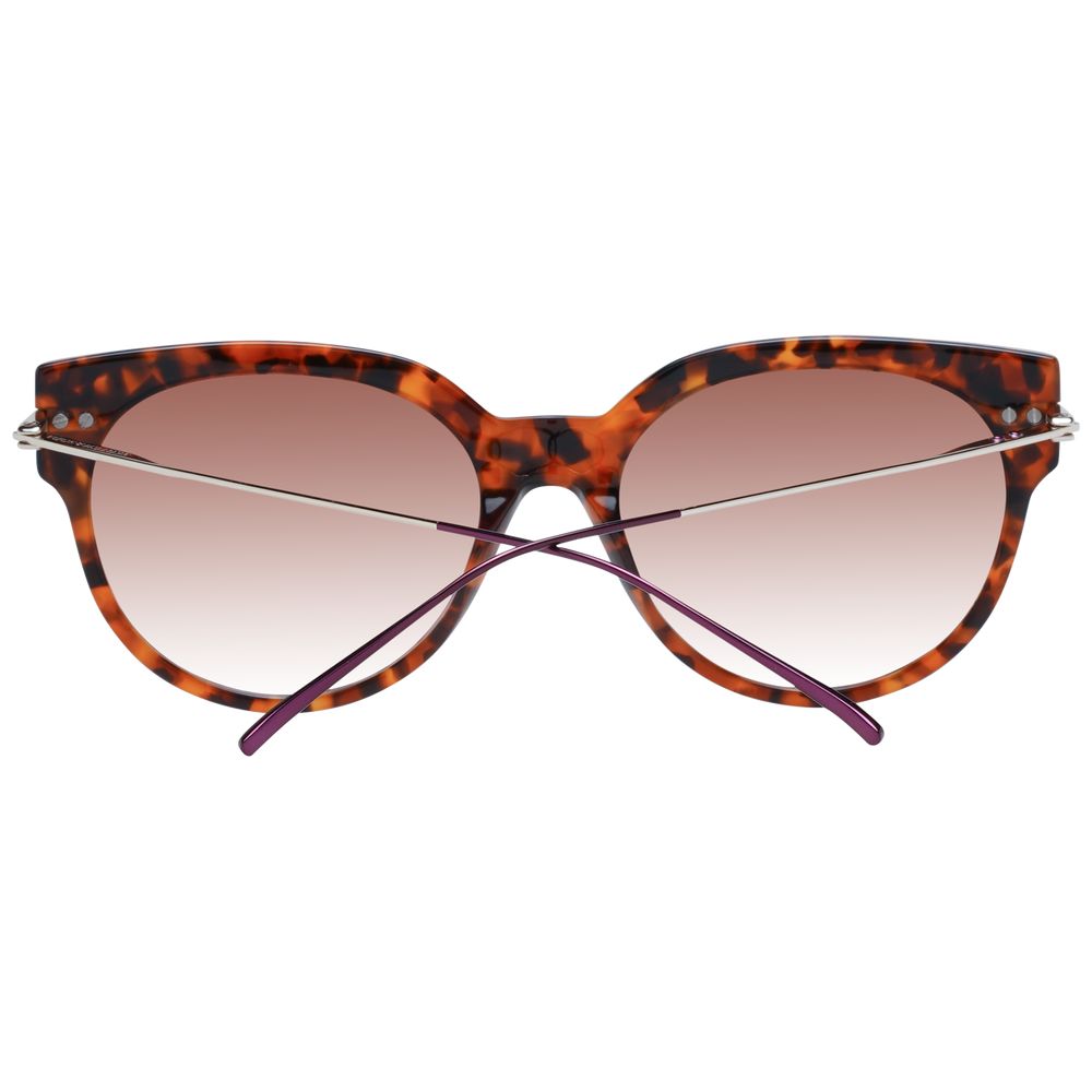 Scotch & Soda Women's Round Sunglasses – Brown Acetate