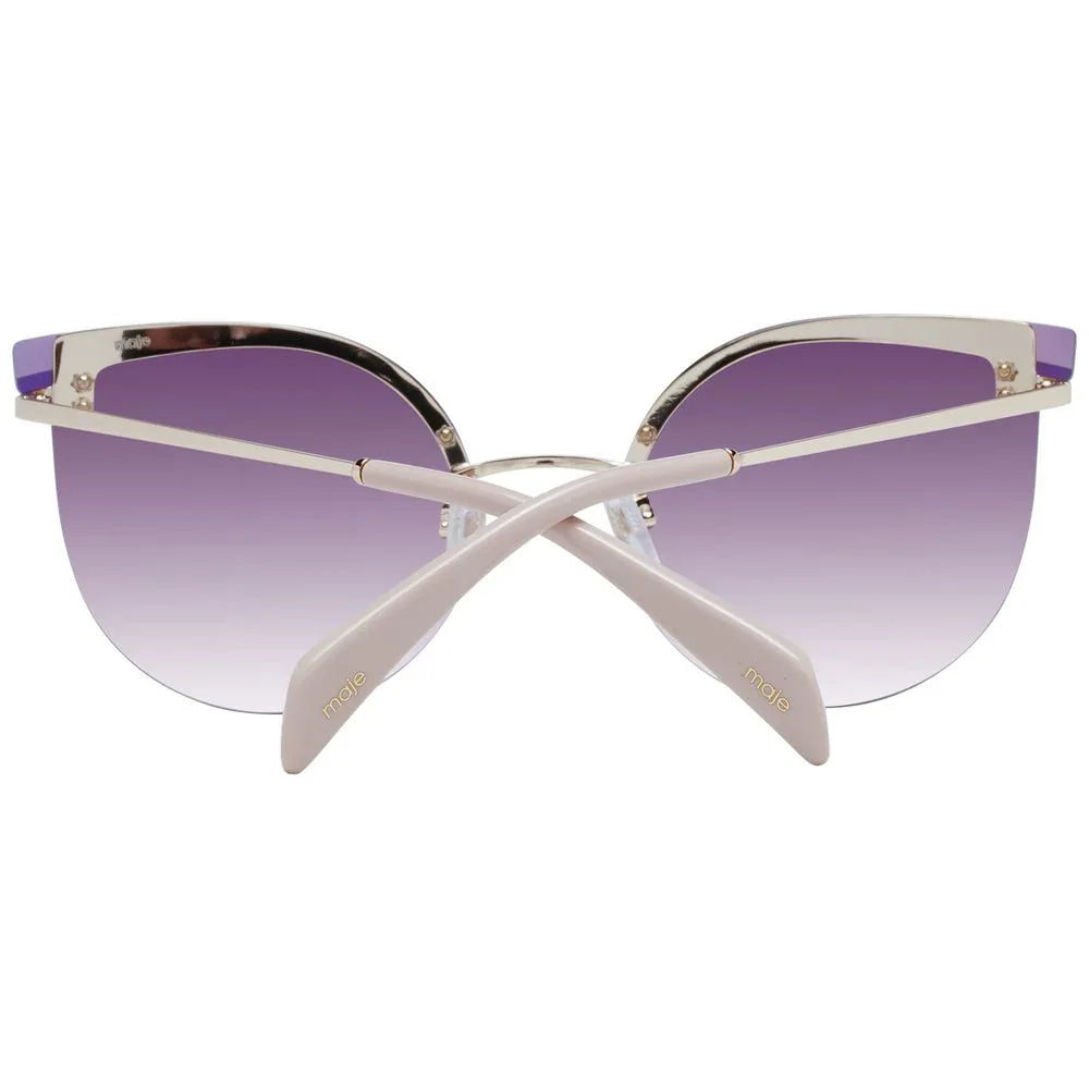 Maje Gold Stainless Steel Sunglasses - Zachava