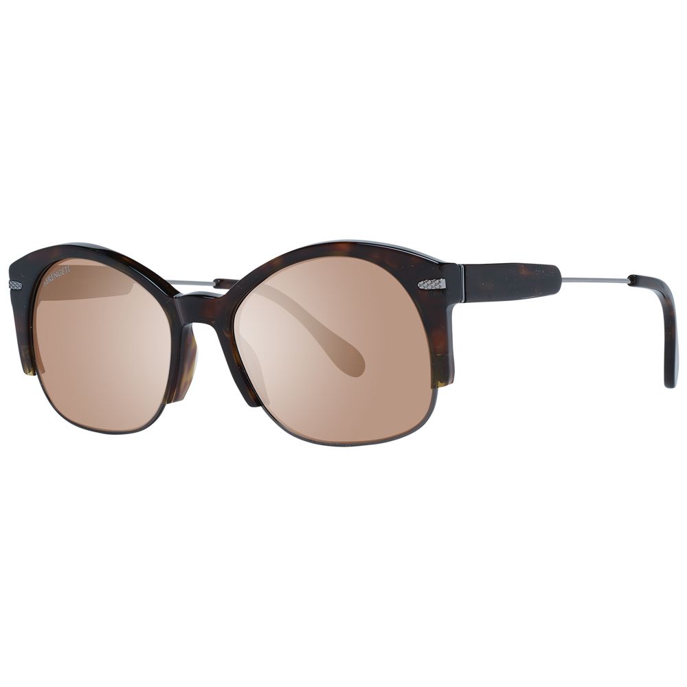 Serengeti Brown Unisex Sunglasses - ACCEXO