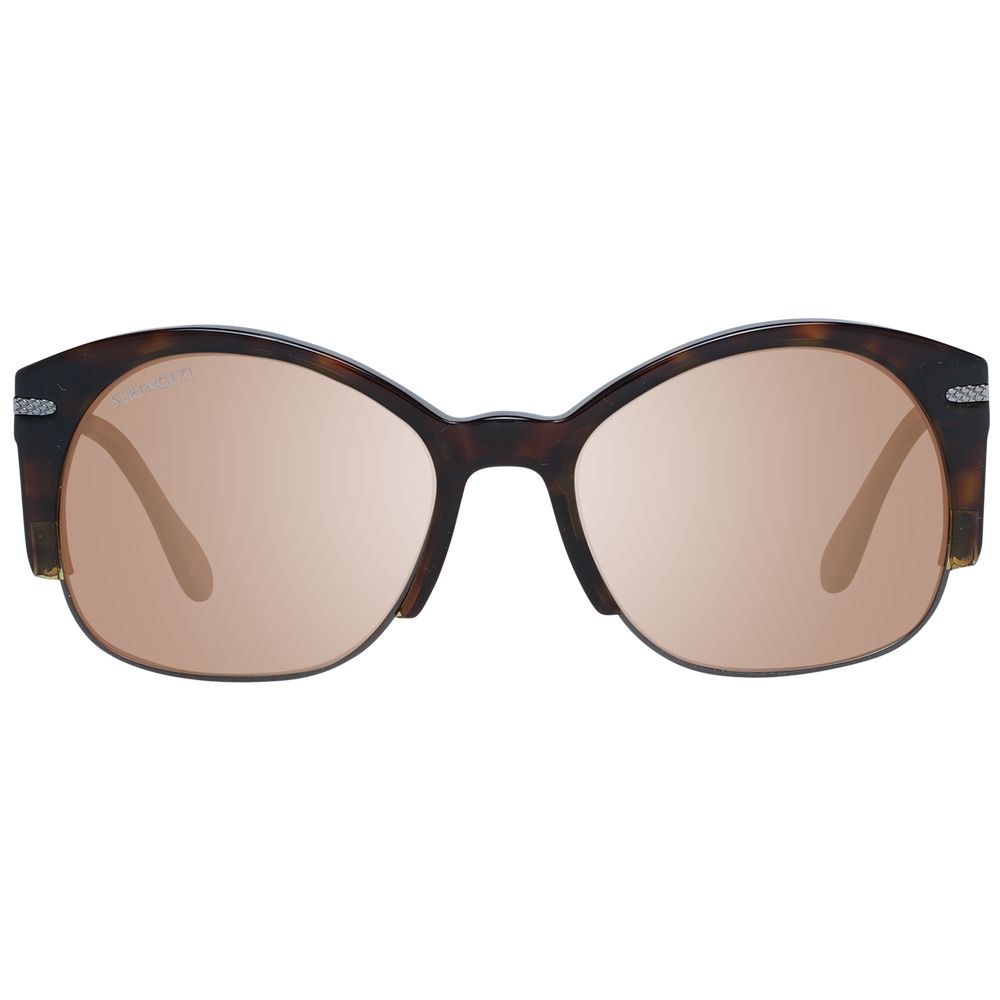Serengeti Brown Unisex Sunglasses - ACCEXO