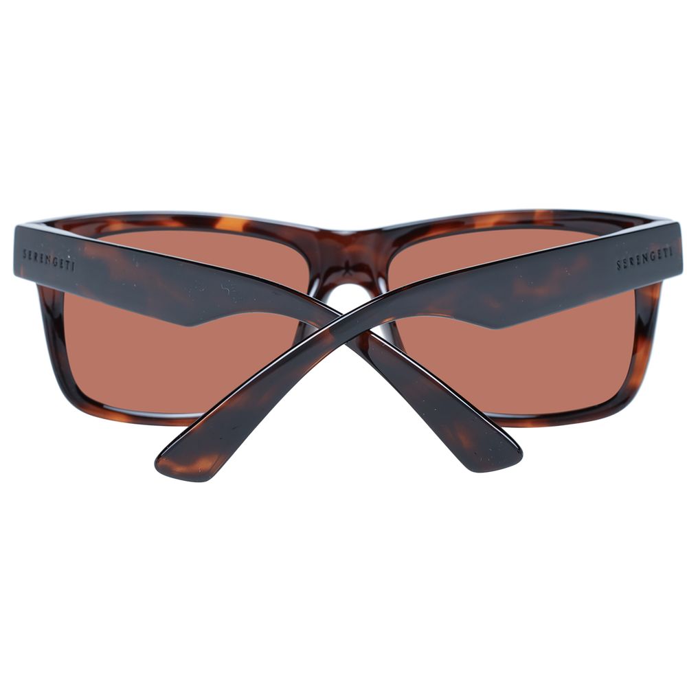 Serengeti Brown Unisex Sunglasses - ACCEXO