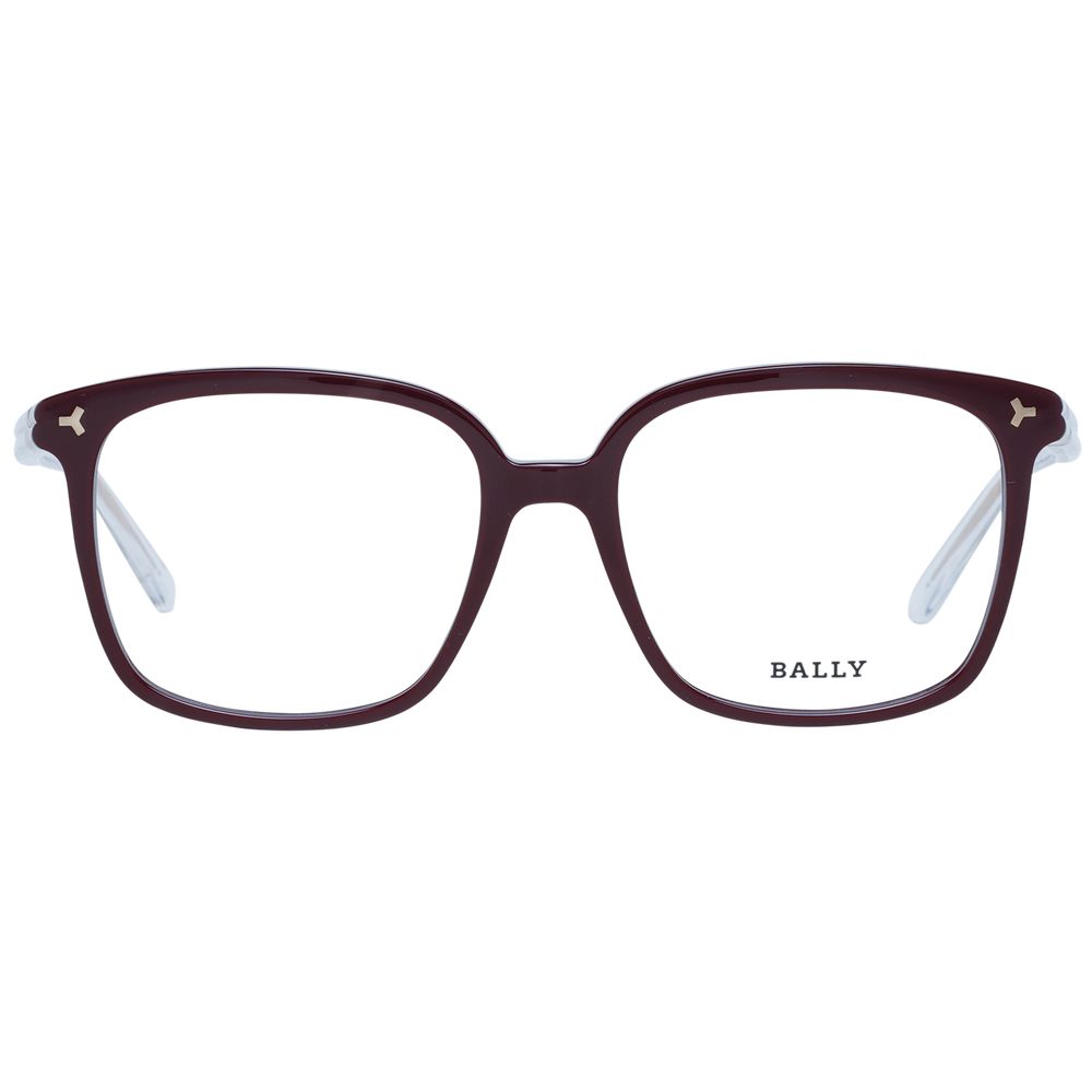 Bally Burgundy Women Optical Frames - ACCEXO
