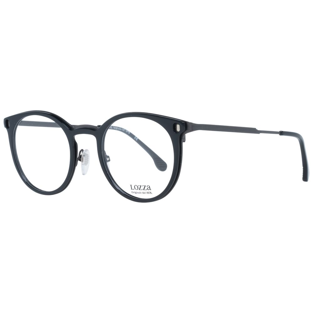 Lozza Black Unisex Optical Frames - ACCEXO