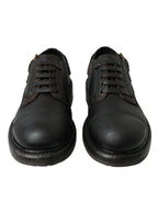 Dolce & Gabbana Elegant Mens Leather Derby Dress Shoes - ACCEXO