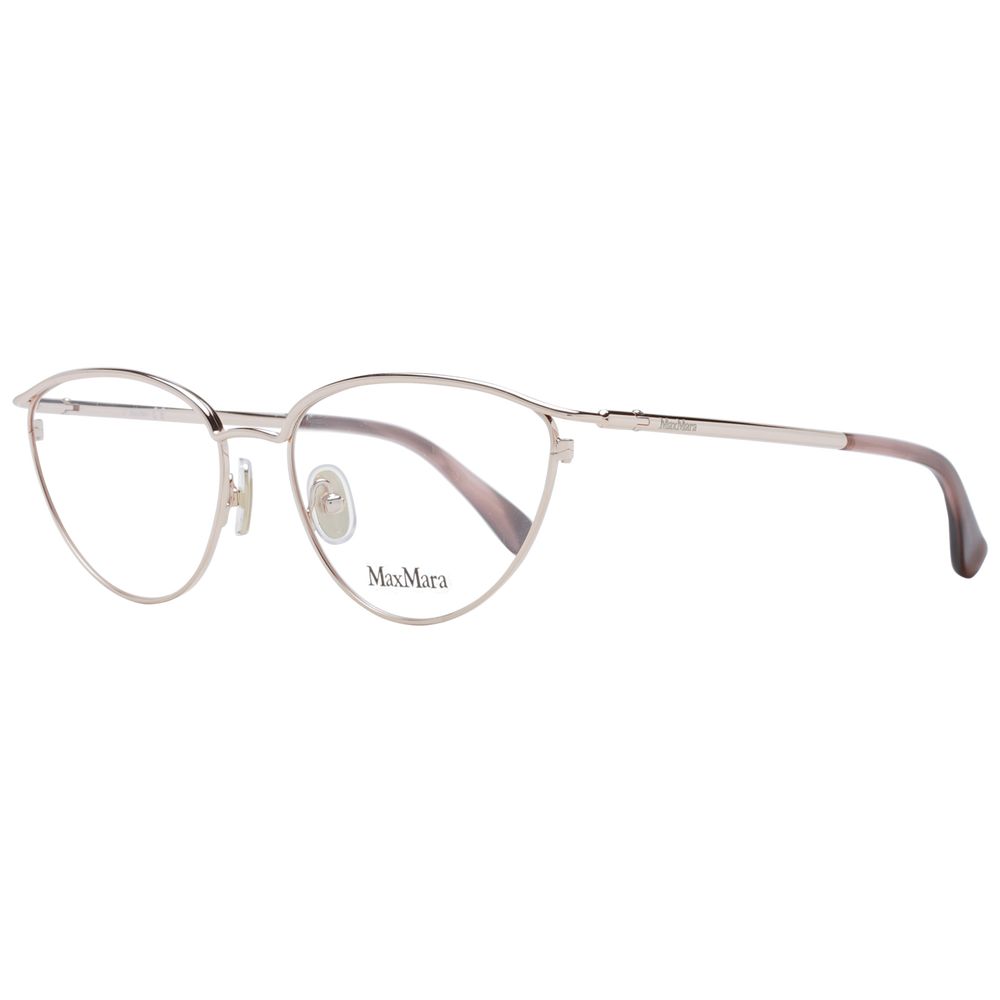 Max Mara Rose Gold Women Optical Frames - ACCEXO