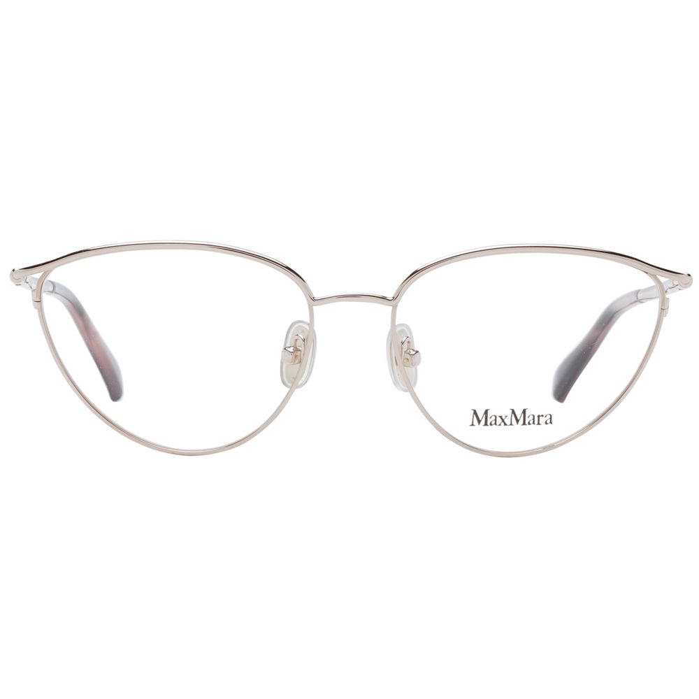 Max Mara Rose Gold Women Optical Frames - ACCEXO