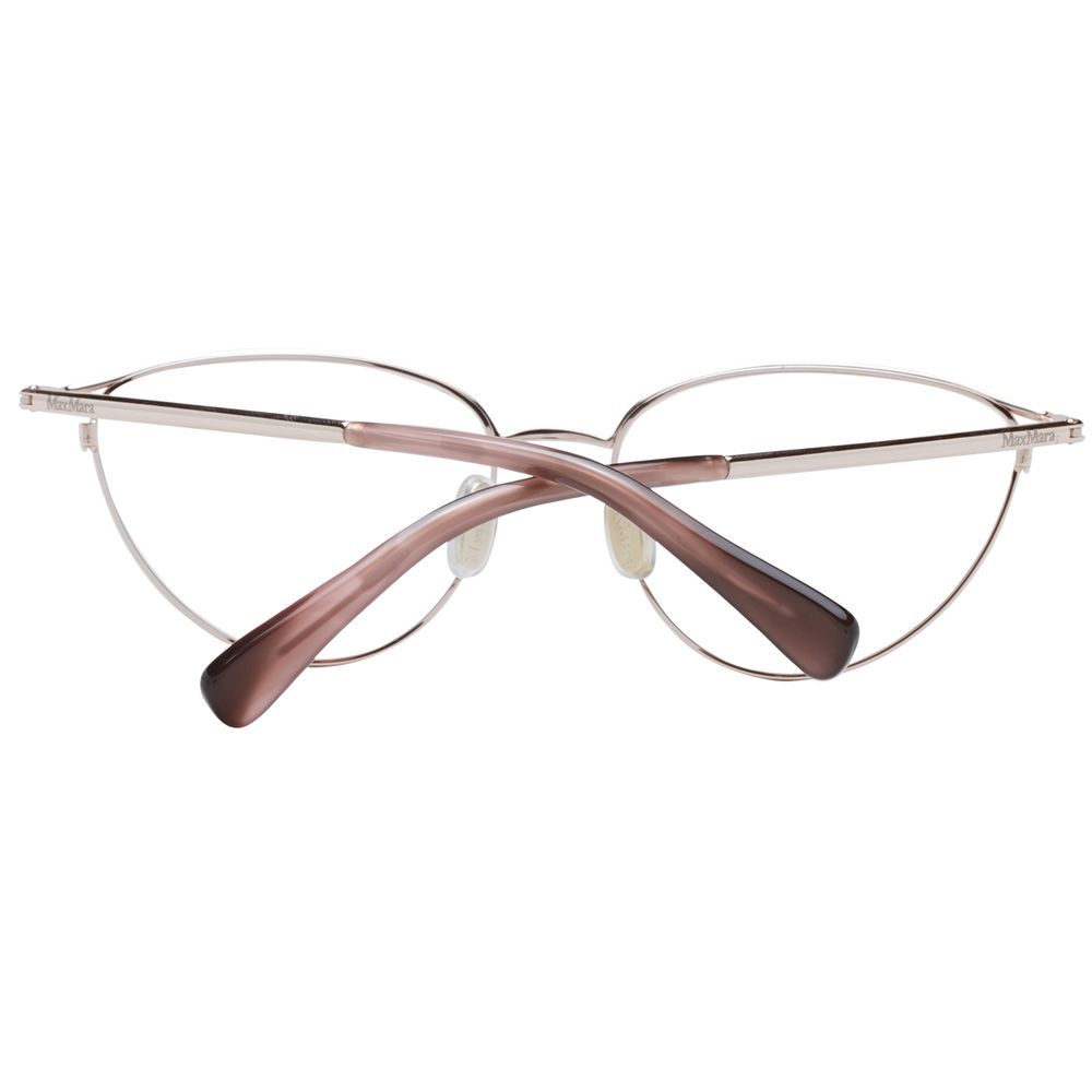 Max Mara Rose Gold Women Optical Frames - ACCEXO