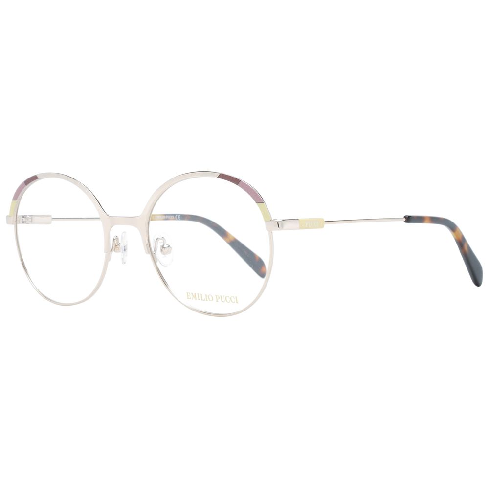 Emilio Pucci Gold Women Optical Frames - ACCEXO