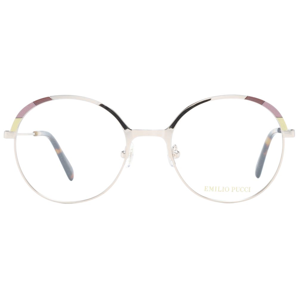 Emilio Pucci Gold Women Optical Frames - ACCEXO