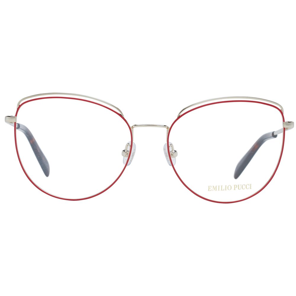 Emilio Pucci Red Women Optical Frames - ACCEXO