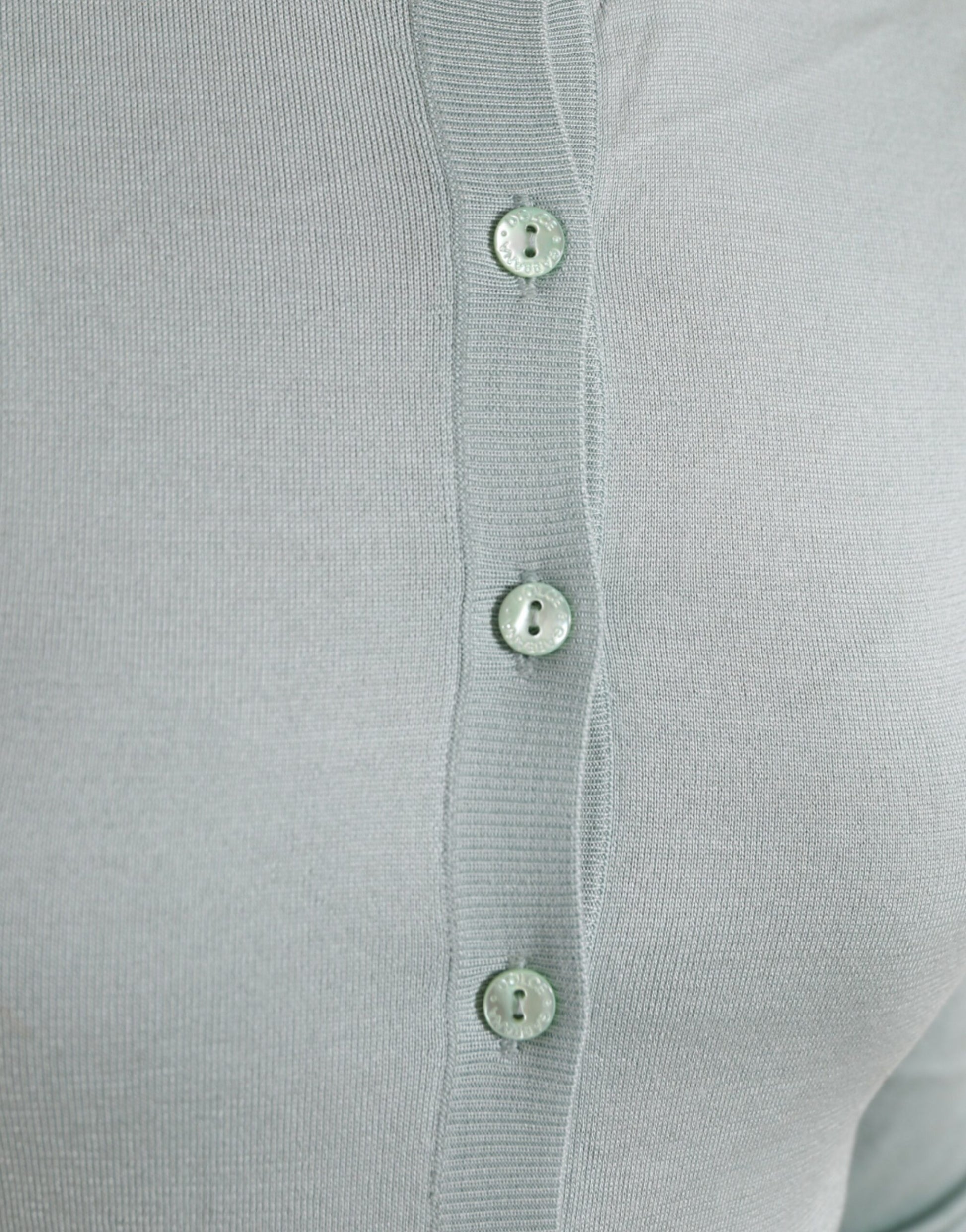 Dolce & Gabbana Elegant Light Blue Silk Cardigan - ACCEXO