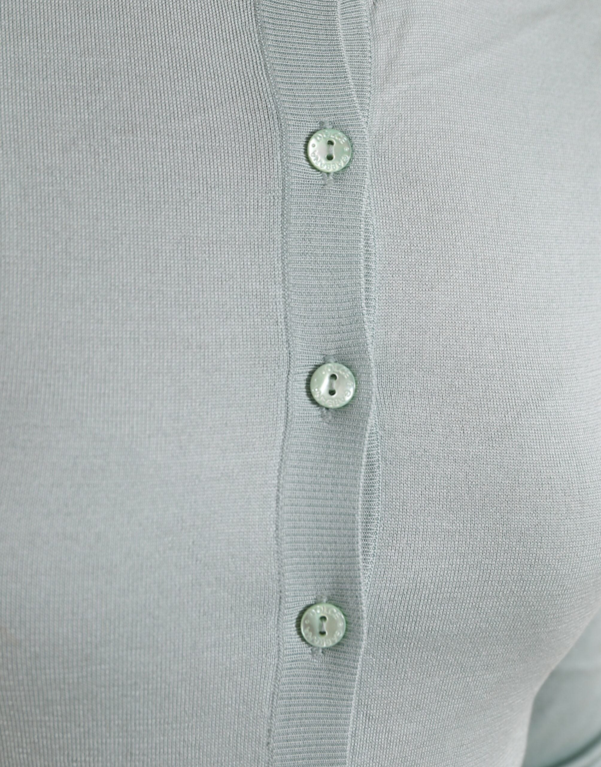 Dolce & Gabbana Elegant Light Blue Silk Cardigan - ACCEXO
