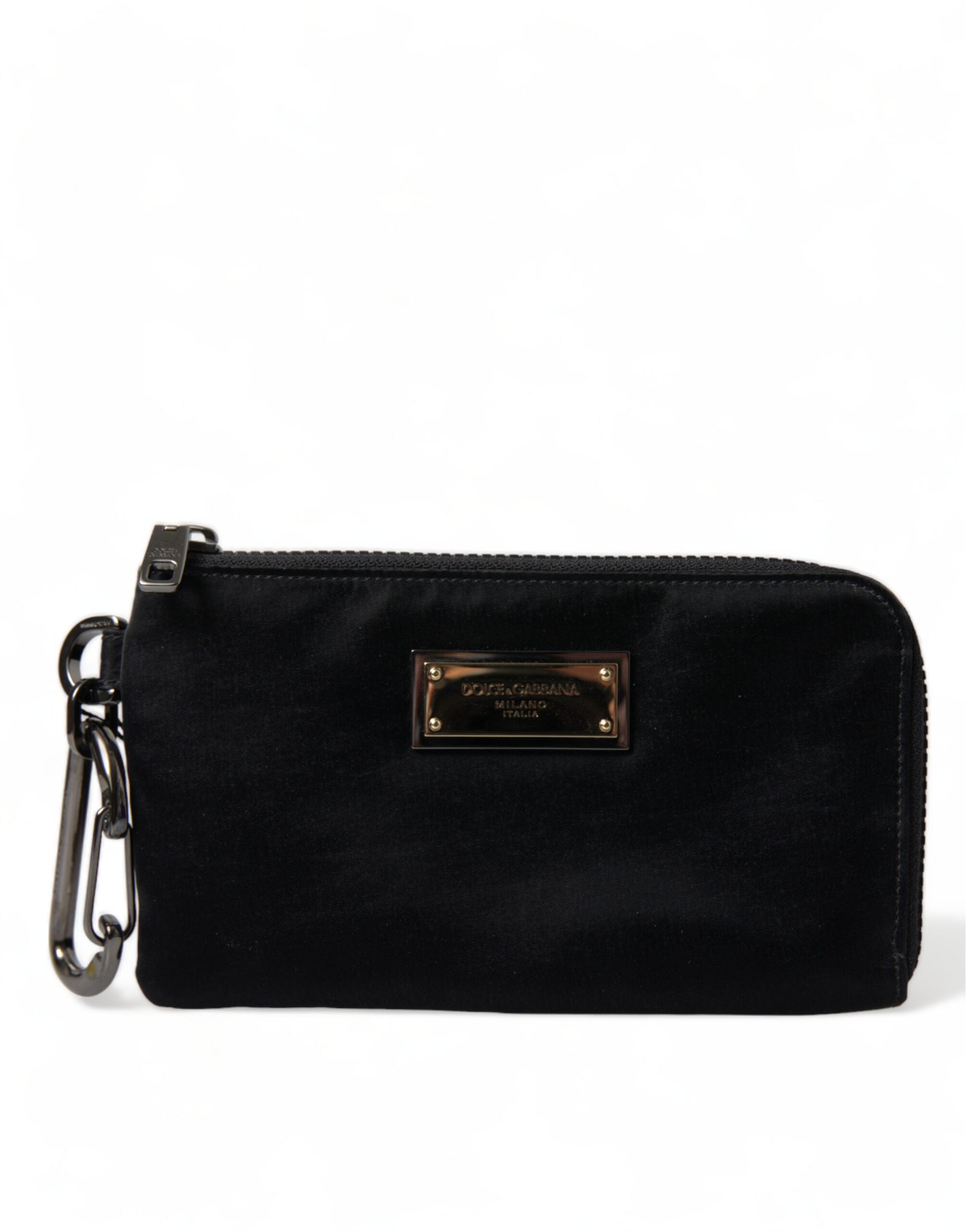 Dolce & Gabbana Chic Nylon-Leather Designer Pouch - ACCEXO