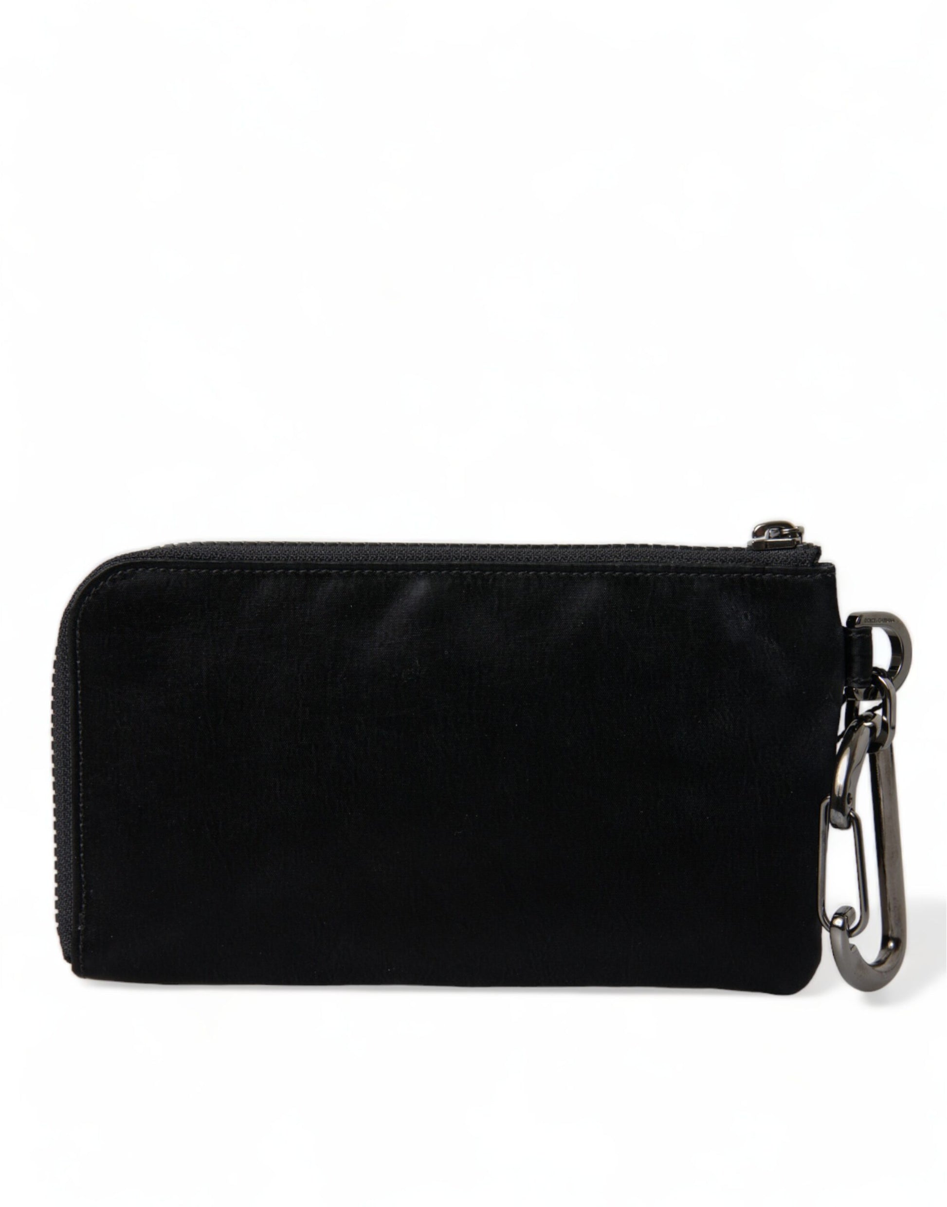 Dolce & Gabbana Chic Nylon-Leather Designer Pouch - ACCEXO