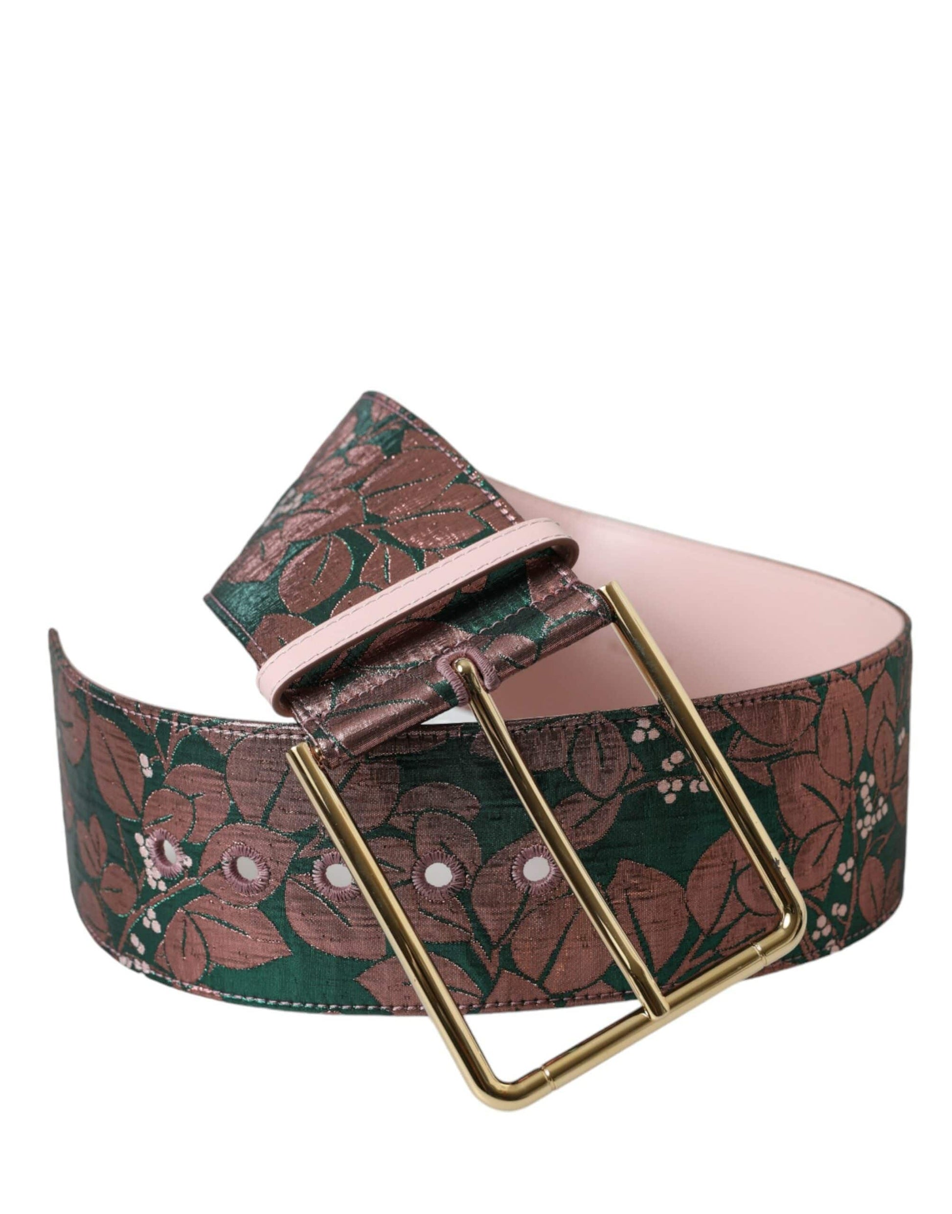 Dolce & Gabbana Multicolor High-Waist Statement Belt - ACCEXO