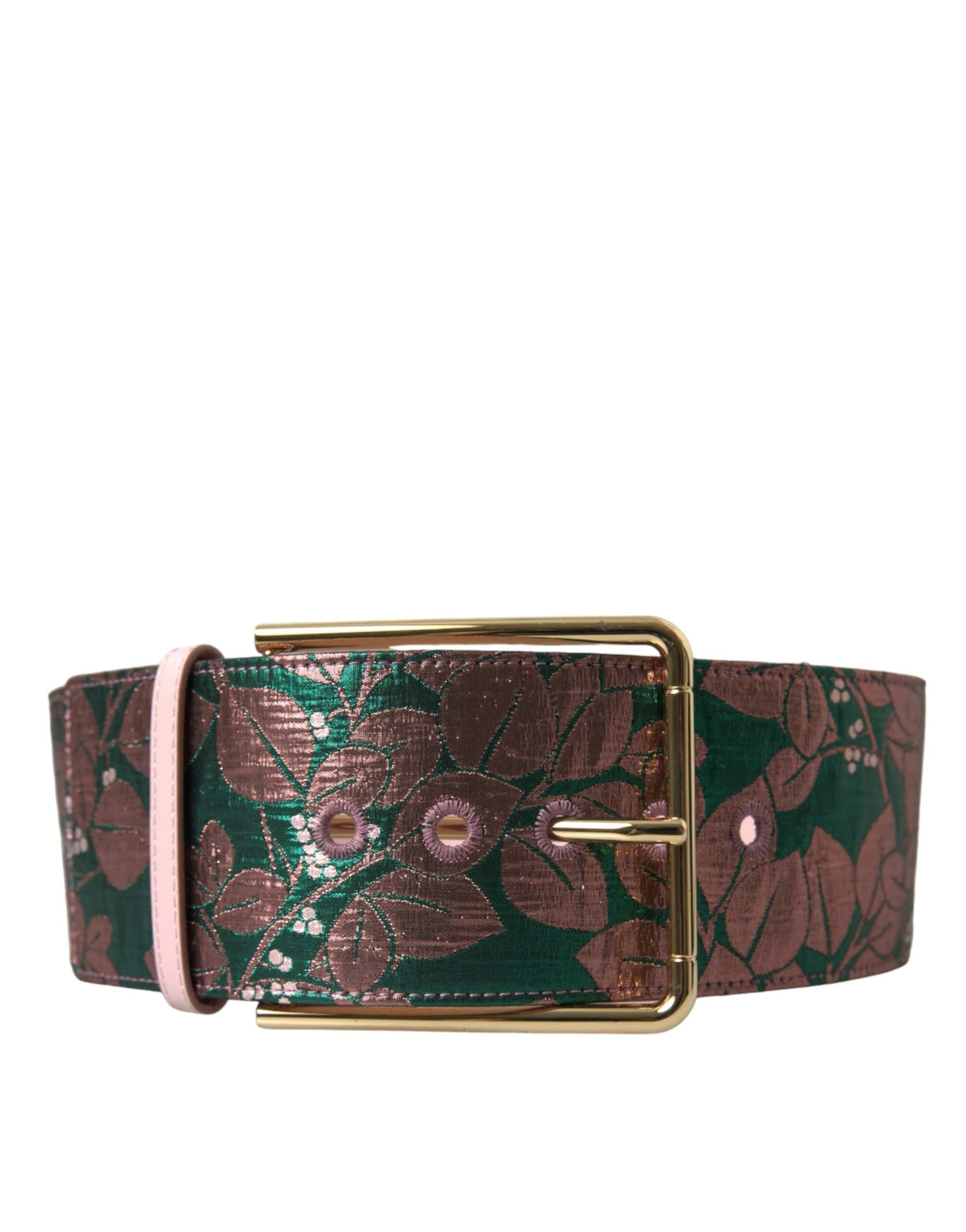 Dolce & Gabbana Multicolor High-Waist Statement Belt - ACCEXO