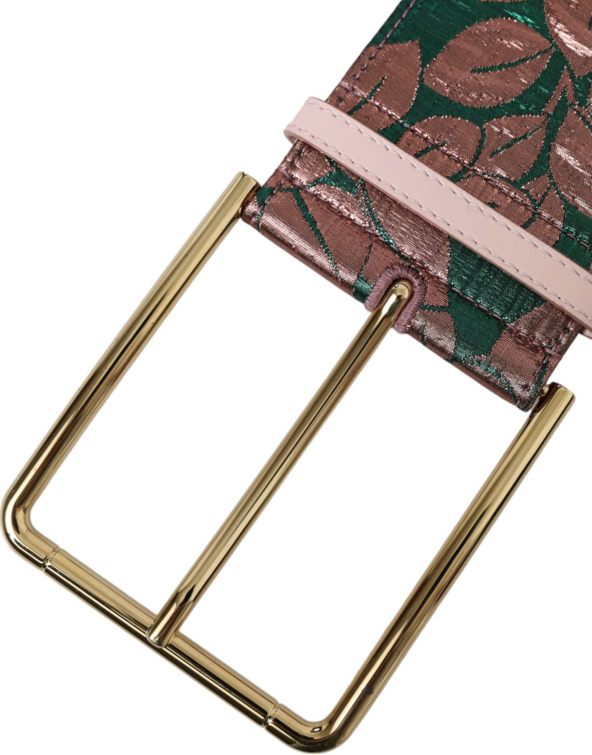 Dolce & Gabbana Multicolor High-Waist Statement Belt - ACCEXO