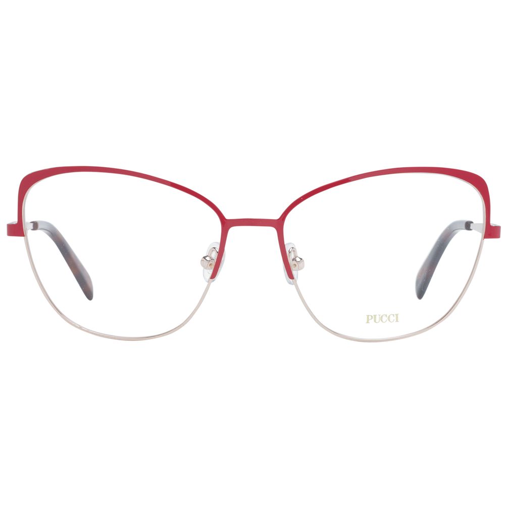 Emilio Pucci Red Women Optical Frames - ACCEXO